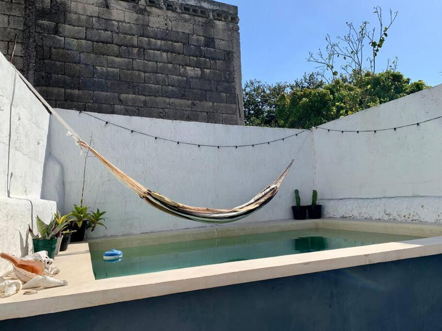 Casita Azul Colonial En El Centro De Merida. Exterior foto